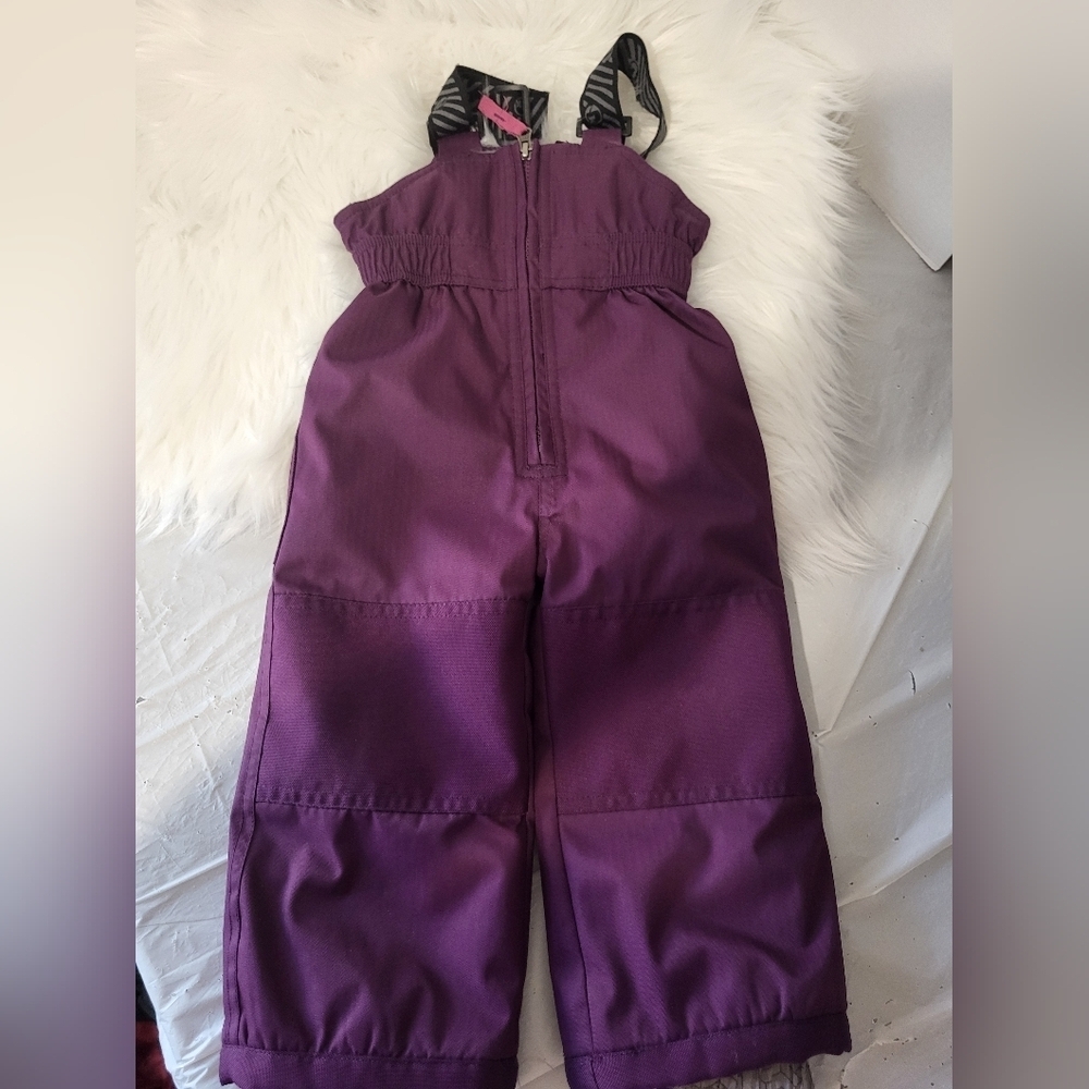 Vamo's Kids Purple Snowpants, Size 18 Months